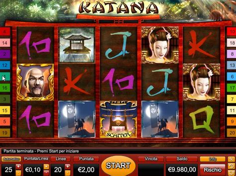 Katana ® Slot Machine .